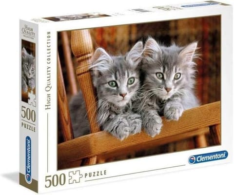 ⁨PUZZLE 500 CUTE CATS CATS HIGHT QUALITY CLEMENTONI⁩ at Wasserman.eu