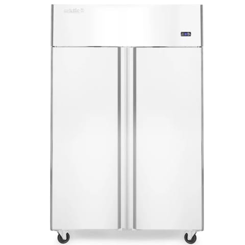 ⁨Szafa chłodnicza lodówka gastronomiczna 2-drzwiowa Profi Line 900L - Hendi 233122⁩ w sklepie Wasserman.eu