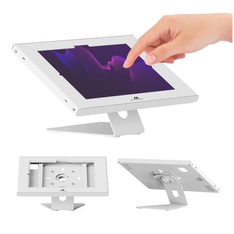 ⁨Uchwyt reklamowy do tabletu Maclean, z blokadą. 10.9"-11", iPad Air/ Pro, Samsung Tab A&S Series, 220x323x22mm, MC-957 W⁩ w sklepie Wasserman.eu