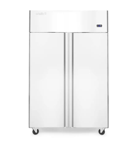 ⁨Szafa mroźnicza zamrażarka gastronomiczna 2-drzwiowa Profi Line 900L - Hendi 233139⁩ w sklepie Wasserman.eu