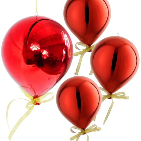⁨BOMBKA FORMÓWKA PLASTIKOWA BEZPIECZNA BALON 15CM CZERWONA MICA⁩ w sklepie Wasserman.eu