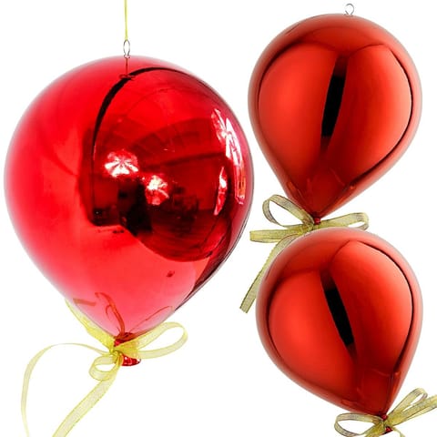 ⁨BOMBKA FORMÓWKA PLASTIKOWA BEZPIECZNA BALON 20CM CZERWONA MICA⁩ w sklepie Wasserman.eu