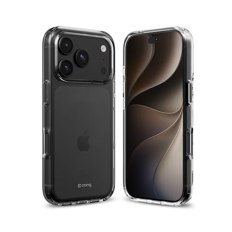 ⁨Crong Clear Cover - Etui iPhone 18 Pro / 17 Pro (przezroczysty)⁩ w sklepie Wasserman.eu