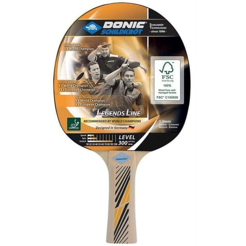 ⁨RAKIETKA DO TENISA STOŁOWEGO LEGENDS 300 FSC DONIC⁩ w sklepie Wasserman.eu