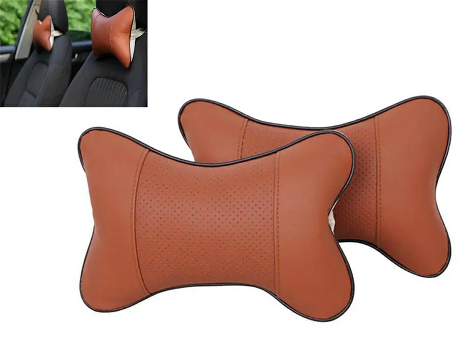 AG353D Headrest cushion 2 pcs brown at Wasserman.eu