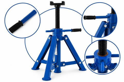 ⁨Podstawka podporowa 12T 450-725 mm stojak pod samochód warsztatowy do aut⁩ w sklepie Wasserman.eu