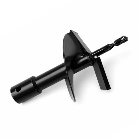 ⁨Wiertło do wiertnicy ziemnej 100 mm x 200 mm stalowe do otworów pod słupki działki⁩ w sklepie Wasserman.eu