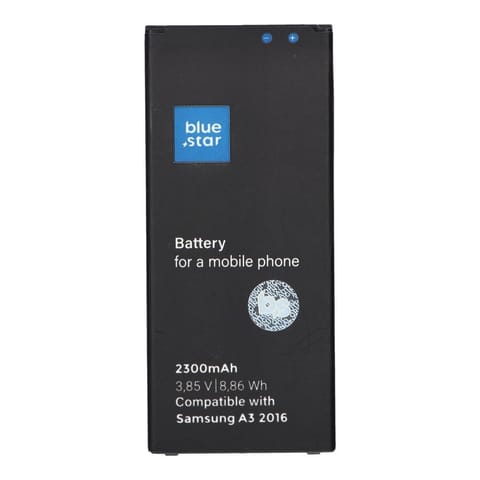 ⁨Battery for SAMSUNG GALAXY A3 2016 2300mAh Li-Ion Blue star⁩ at Wasserman.eu