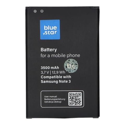 ⁨Battery SAMSUNG N9000 NOTE 3 LI-ION 3500 mAh Blue star⁩ at Wasserman.eu