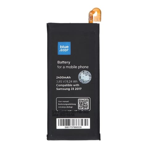 ⁨Bateria do Samsung J3 2017 2400 mAh Blue Star Premium⁩ w sklepie Wasserman.eu