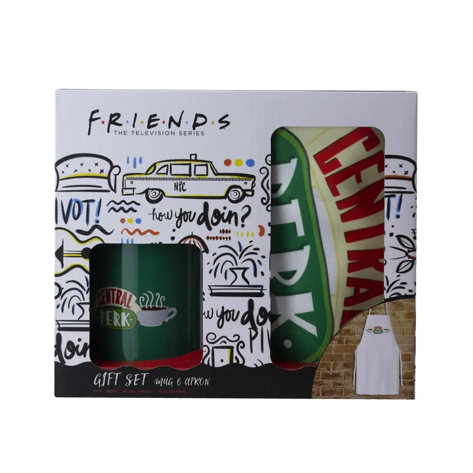 FRIENDS - ZESTAW KUBEK + FARTUCH w sklepie Wasserman.eu