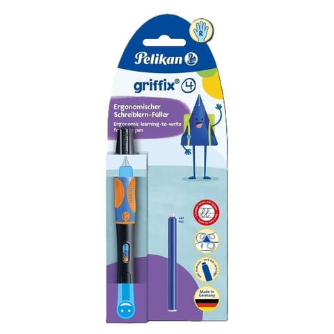 ⁨Pióro wieczne Griffix Neon Black blister⁩ w sklepie Wasserman.eu