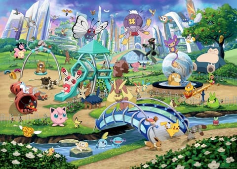 ⁨Puzzle 2D 1000 Pokemon⁩ w sklepie Wasserman.eu