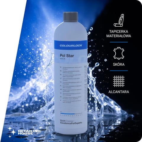 ⁨Koch Chemie CL Pol Star 1L - czyści tekstylia, skóry i materiał alcantara⁩ w sklepie Wasserman.eu