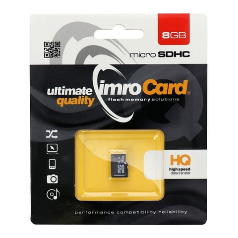 ⁨IMRO MicroSDHC/8G 8 GB UHS-I Class 10⁩ at Wasserman.eu