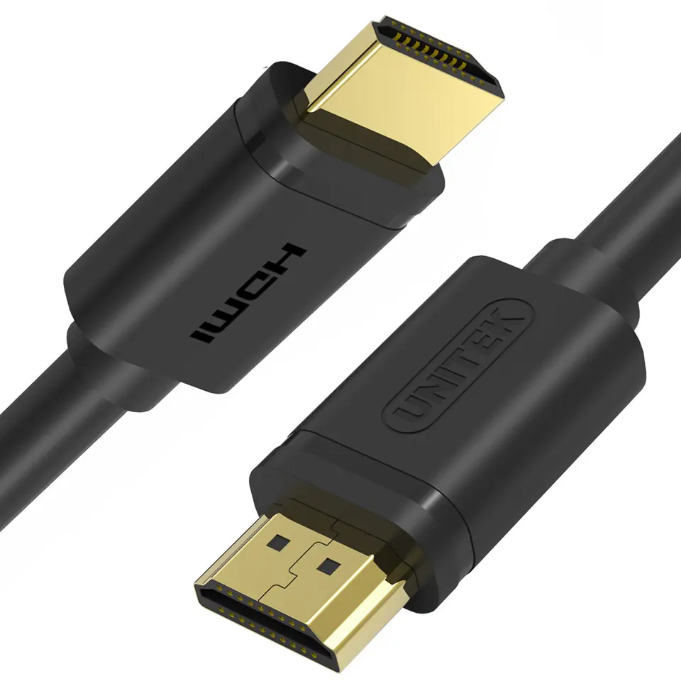 ⁨UNITEK Y-C138M HDMI cable 2 m HDMI Type A (Standard) Black⁩ at Wasserman.eu