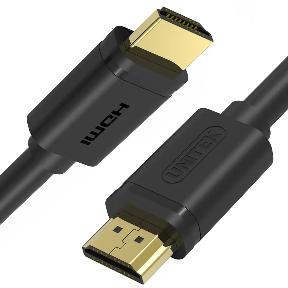 ⁨UNITEK KABEL HDMI BASIC V2.0 GOLD 2M, Y-C138M⁩ w sklepie Wasserman.eu