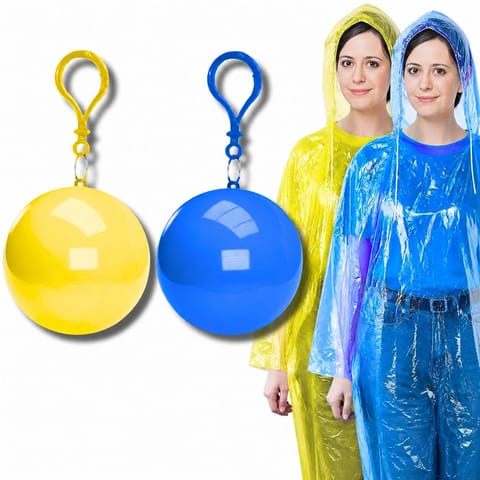 ⁨PŁASZCZ PELERYNA PRZECIWDESZCZOWA W KULCE Z KARABIŃCZYKIEM zestaw 2 szt⁩ w sklepie Wasserman.eu