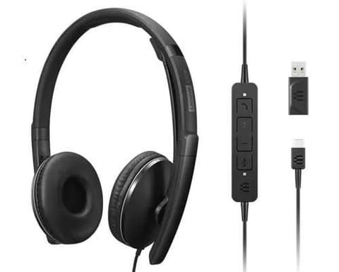 ⁨Lenovo Headphones/Headset Wired⁩ w sklepie Wasserman.eu