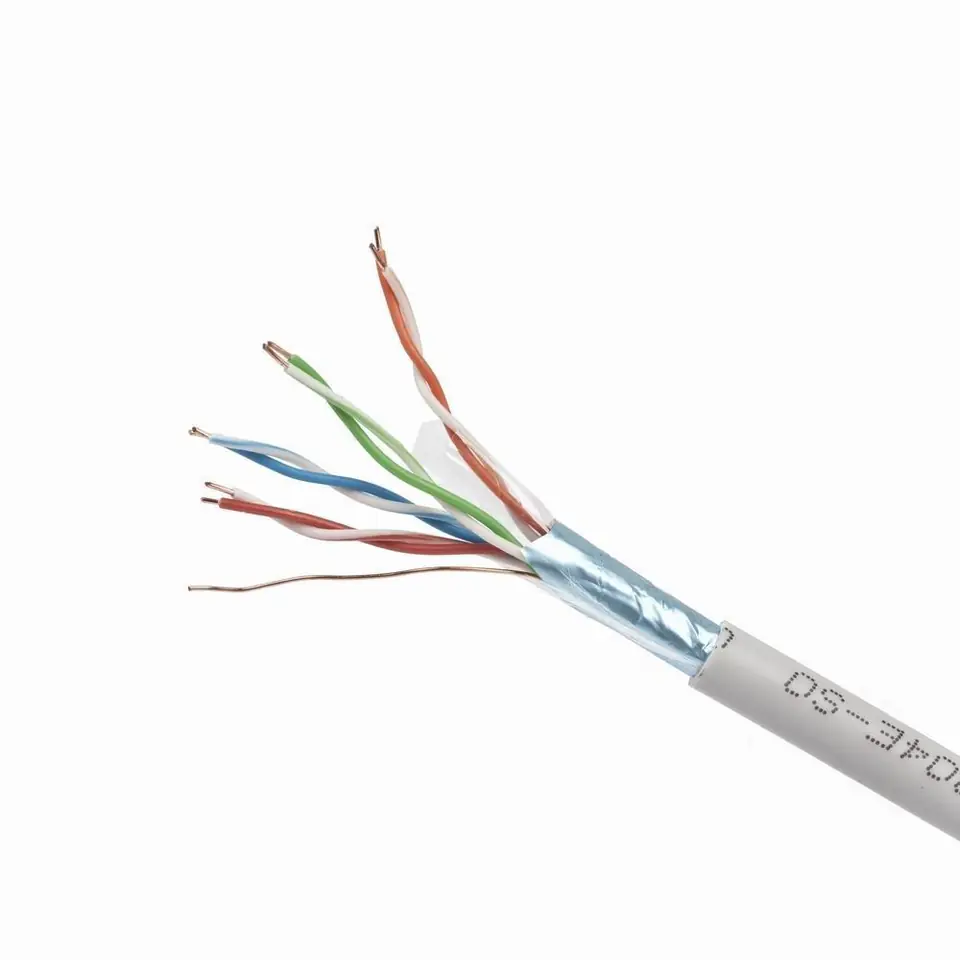 ⁨Gembird CAT5e FTP 100m networking cable Grey F/UTP (FTP)⁩ at Wasserman.eu