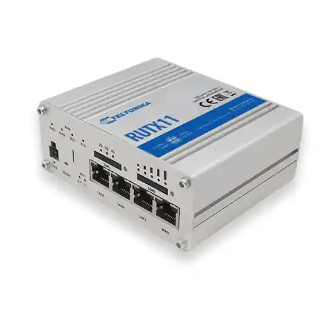 ⁨Router bezprzewodowy Teltonika RUTX11000000 (3G/4G/LTE SIM, 3G/4G/LTE USB; 2,4 GHz, 5 GHz)⁩ w sklepie Wasserman.eu