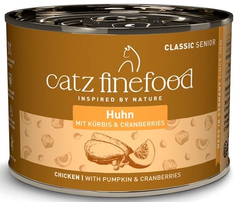 ⁨Catz Finefood Classic Senior N.03 Chicken can 200g⁩ at Wasserman.eu