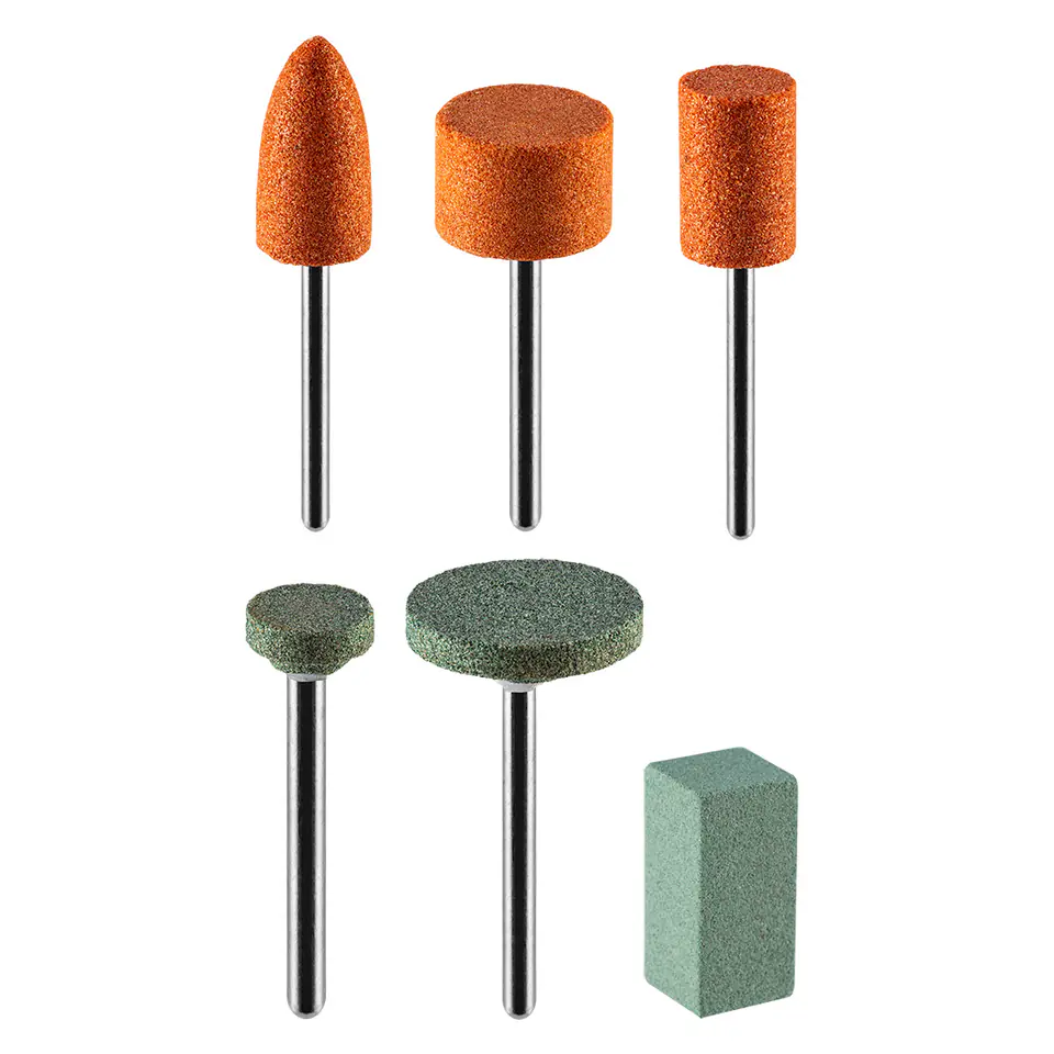 ⁨Accessories for mini grinders, grinding stones, set of 11 pcs.⁩ at Wasserman.eu