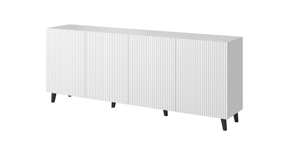 Komoda PAFOS 200x40x82 biały mat w sklepie Wasserman.eu