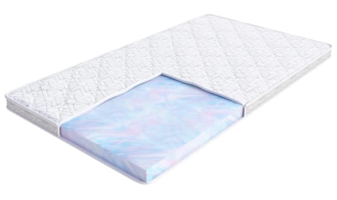 ⁨Nakładka na materac VISCO BUBBLE Pianka memory, pokrowiec do prania - 200 x 200 - H2 średnio miękki - 7 cm⁩ w sklepie Wasserman.eu