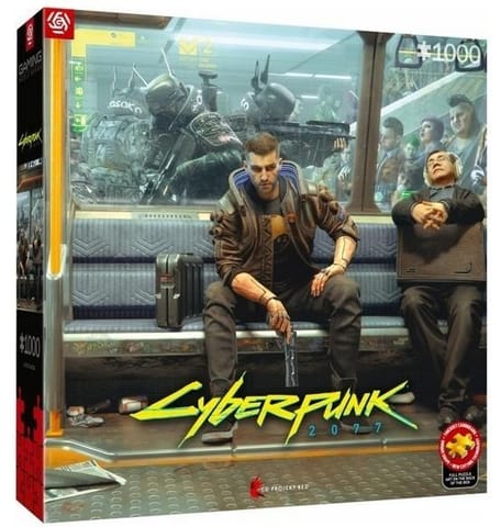 ⁨Puzzle 1000 Cyberpunk 2077 Metro⁩ w sklepie Wasserman.eu