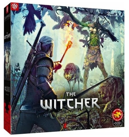 ⁨Puzzle 1000 The Witcher Leshen⁩ w sklepie Wasserman.eu
