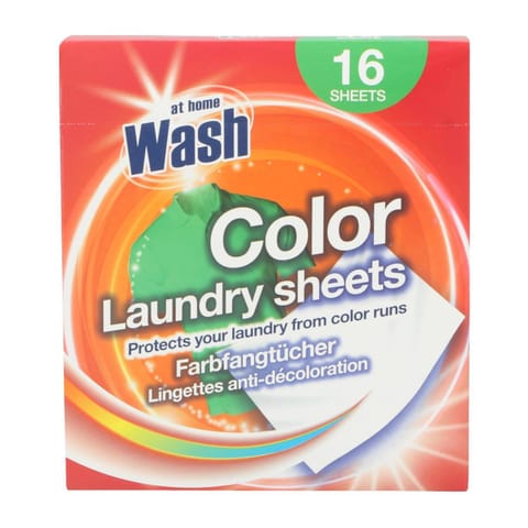 ⁨At Home Wash Sheets Chusteczki wyłapujące kolory 16 szt.⁩ w sklepie Wasserman.eu
