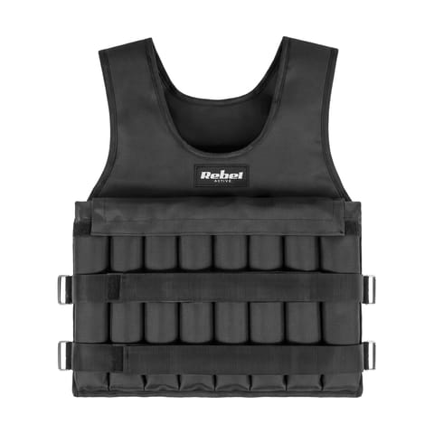 ⁨Kamizelka obciążeniowa regulowana 20kg, REBEL ACTIVE⁩ w sklepie Wasserman.eu