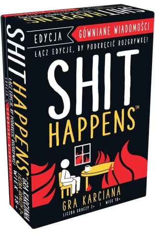 ⁨Gra Shit Happens: Gównianie wiadomości (PL)⁩ w sklepie Wasserman.eu