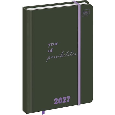 ⁨Kalendarz książkowy 2027 A6 192 Metallic Possibilities INTERDRUK⁩ w sklepie Wasserman.eu