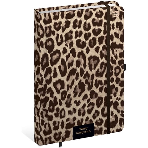 ⁨Kalendarz książkowy 2027 B5 192Mat+UV Leopard INTERDRUK⁩ w sklepie Wasserman.eu