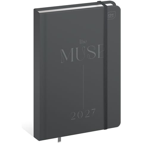 ⁨Kalendarz książkowy 2027 B6 192 Mat+UV Muse INTERDRUK⁩ w sklepie Wasserman.eu