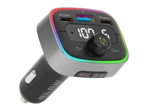 ⁨Transmiter FM BLOW Bluetooth5.3 DUAL PD 30W⁩ w sklepie Wasserman.eu