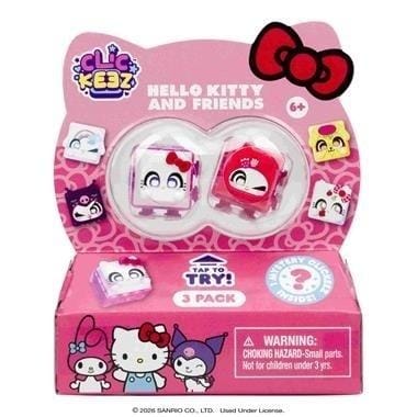 ⁨Hello Kitty & Friends ClickKeez 3szt⁩ w sklepie Wasserman.eu