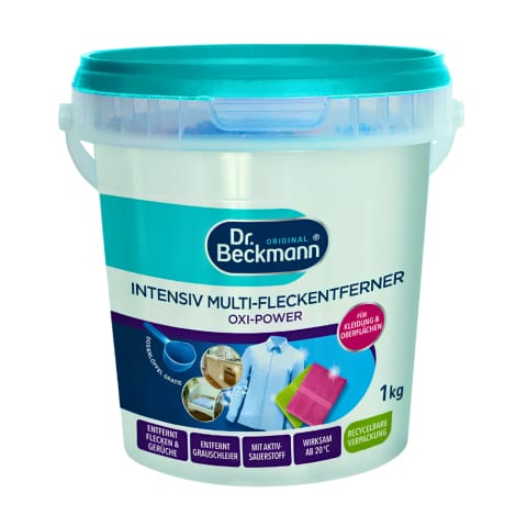 ⁨Dr. Beckmann Intensiv Multi-Fleckentferner Oxi Power Intensywny Odplamiacz 1 kg⁩ w sklepie Wasserman.eu