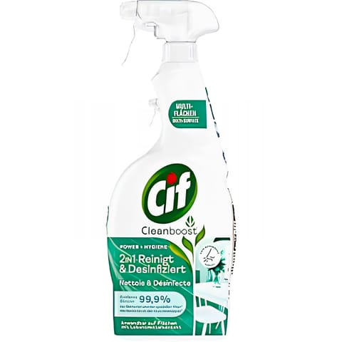 ⁨Cif Power Hygiene 2 in1 Multi Spray Czyści i Dezynfekuje 750 ml⁩ w sklepie Wasserman.eu