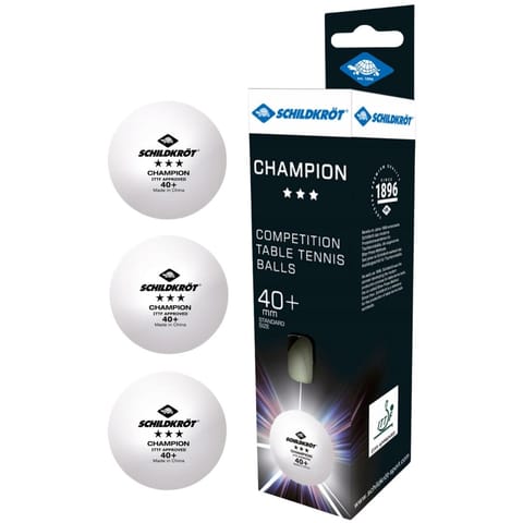 ⁨DS PIŁ. CHAMPION POLY 40+ white 3szt.⁩ at Wasserman.eu