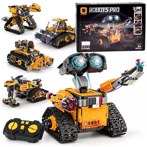 ⁨Klocki techniczne 5w1 MASZYNY KOSMICZNE PRO zdalnie sterowane 673ele ZA6369⁩ w sklepie Wasserman.eu