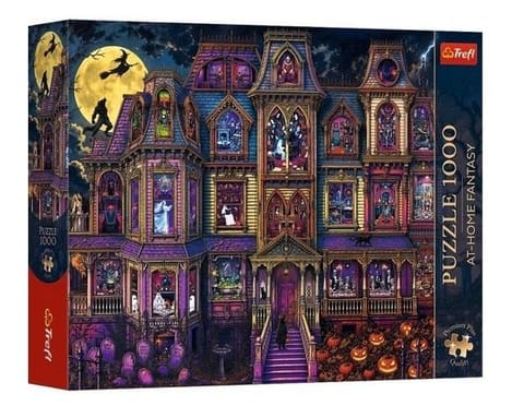 ⁨Puzzle 1000 Dom strachów TREFL⁩ w sklepie Wasserman.eu