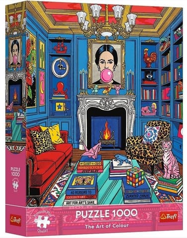 ⁨Puzzle 1000 Domowa galeria sztuki TREFL⁩ w sklepie Wasserman.eu