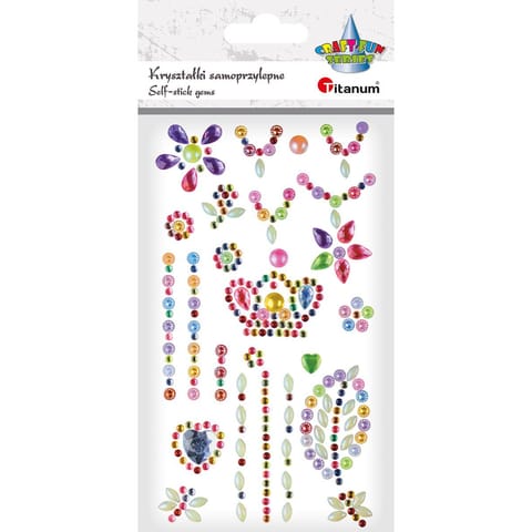⁨Kryształki samoprzylepne 21XZ1216-3 486422 TITANUM⁩ w sklepie Wasserman.eu