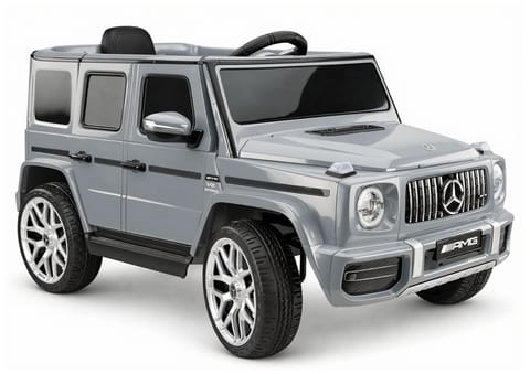 ⁨Auto Na Akumulator Mercedes G63 S306-1 Srebrny⁩ w sklepie Wasserman.eu