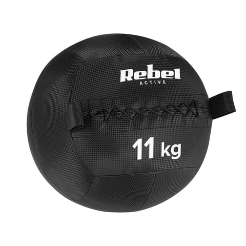 ⁨Piłka lekarska do ćwiczeń fitness, rehabilitacyjna, 11kg, REBEL ACTIVE⁩ w sklepie Wasserman.eu