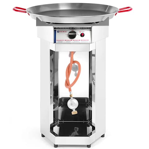 ⁨Grill gazowy do patelni FIESTA-600 4800W - Hendi 146002⁩ w sklepie Wasserman.eu