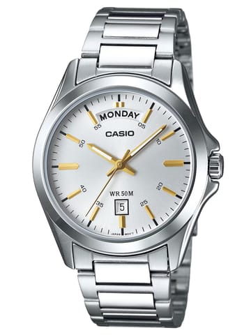 ⁨ZEGAREK MĘSKI CASIO MTP-1370D-7A2V (zd025d) + BOX⁩ w sklepie Wasserman.eu